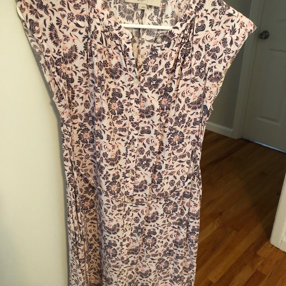 LOFT TIE DRESS